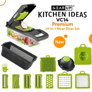 GearUP VC14 Premium 14-in-1 Vegetable and Fruits Cutter